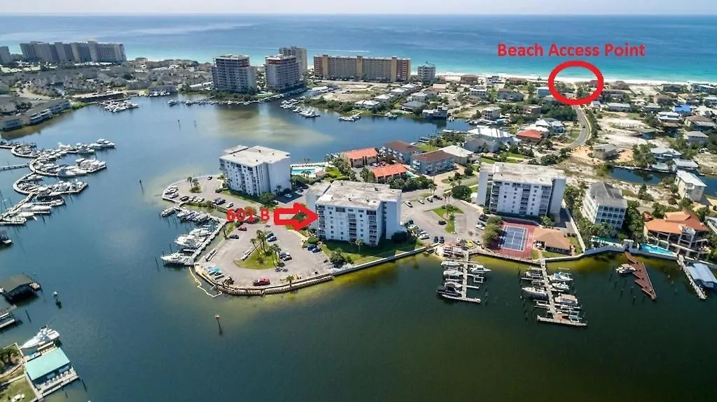 Dolphin Point 601B - Remodeled 2Br With Destin Harbor Views Villa 0*,  United States